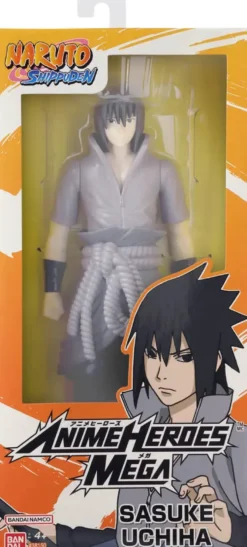 NARUTO - ANIME HEROES - FIGURINE MEGA SASUKE 30 CM