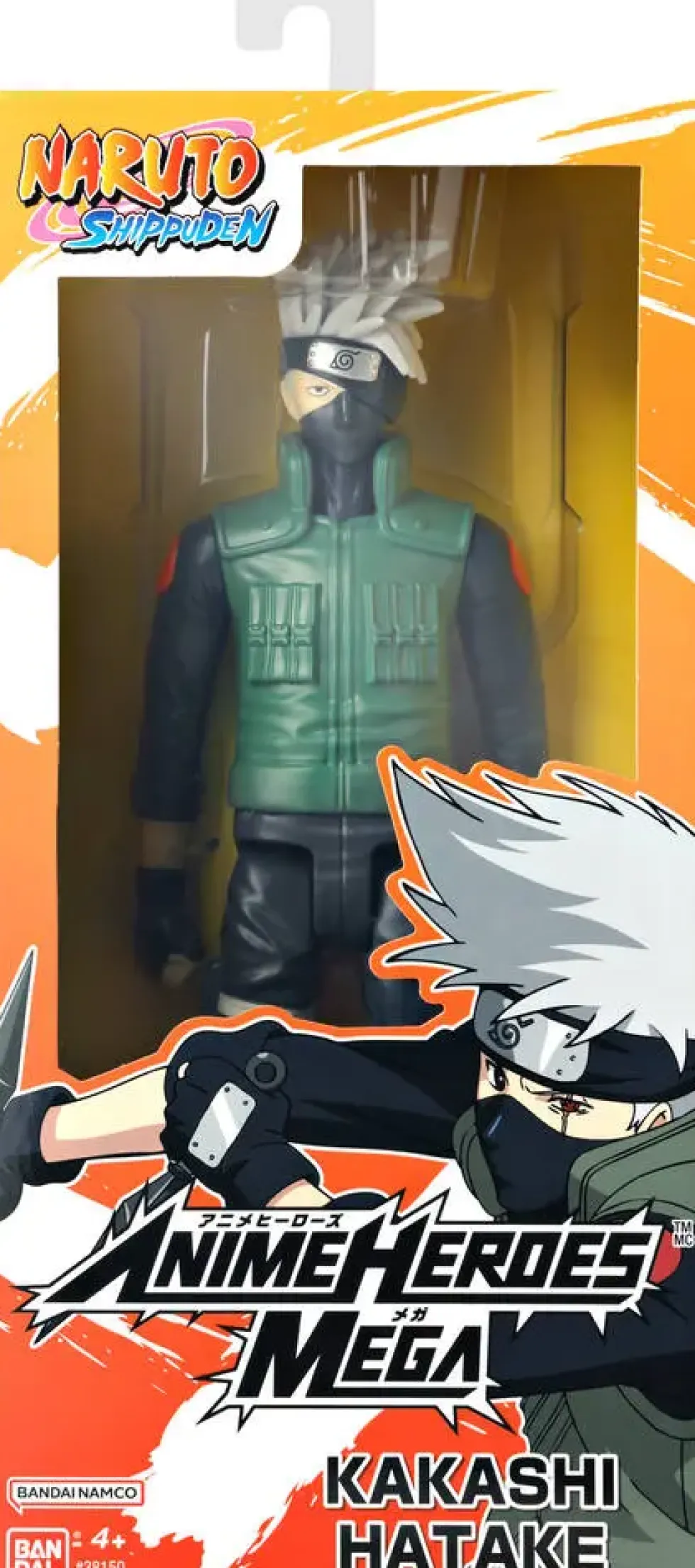 NARUTO - ANIME HEROES - FIGURINE MEGA KAKASHI 30 CM