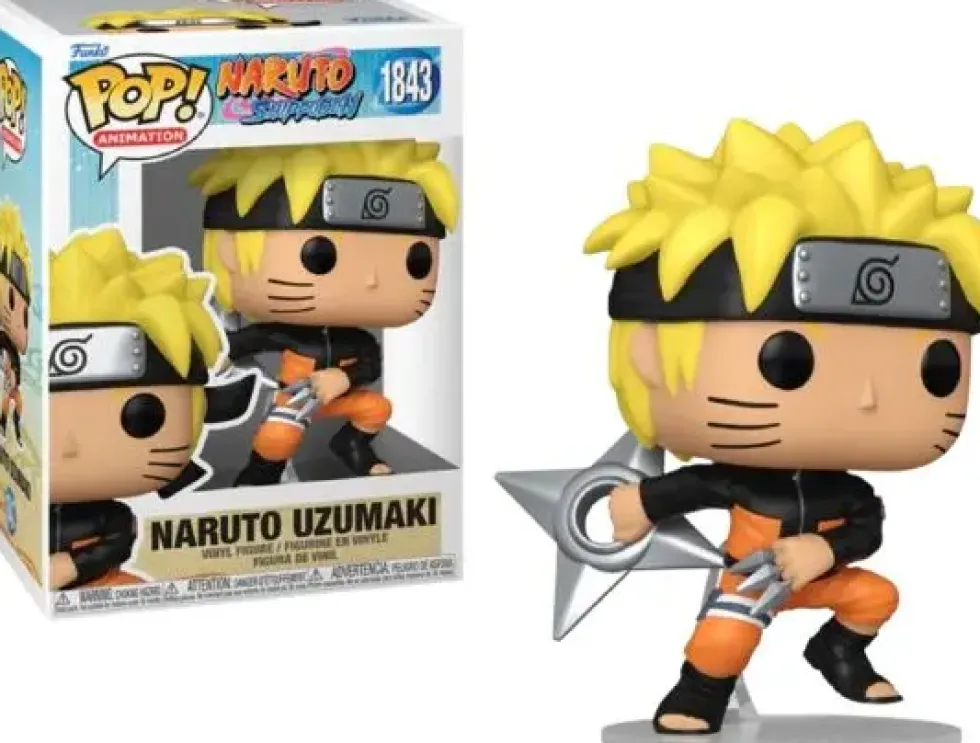 NARUTO - FIGURINE POP - NARUTO SHURIKEN CHASE