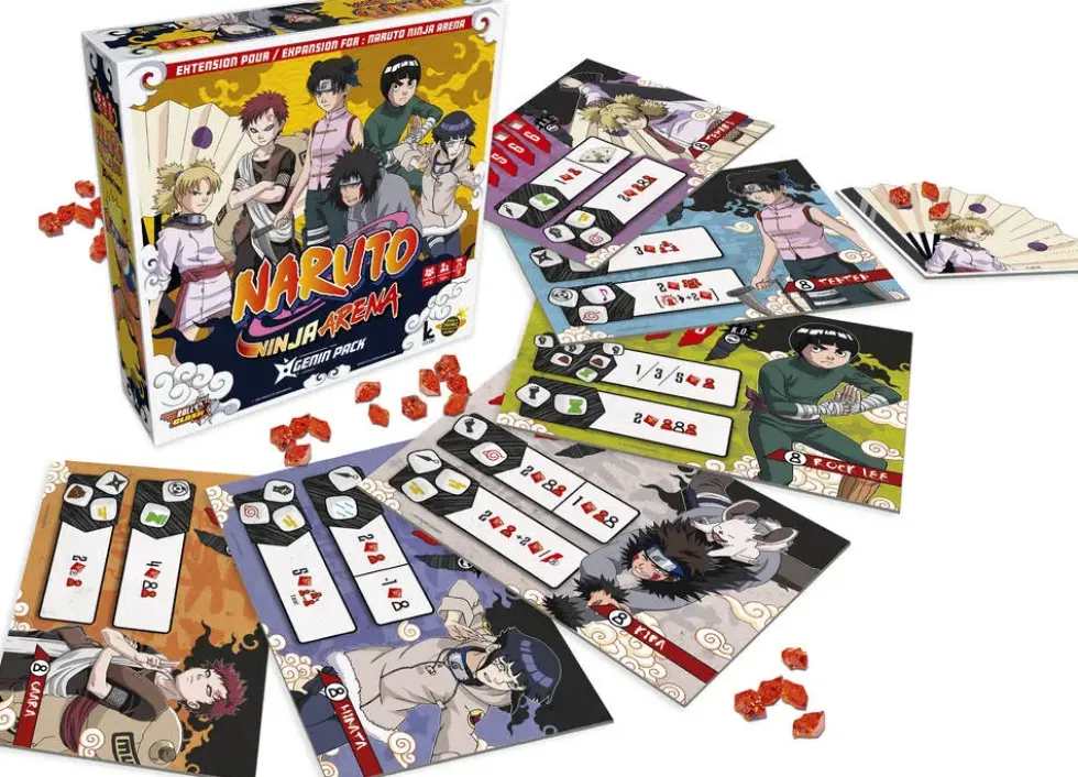 NARUTO NINJA ARENA - EXTENSION GENIN PACK