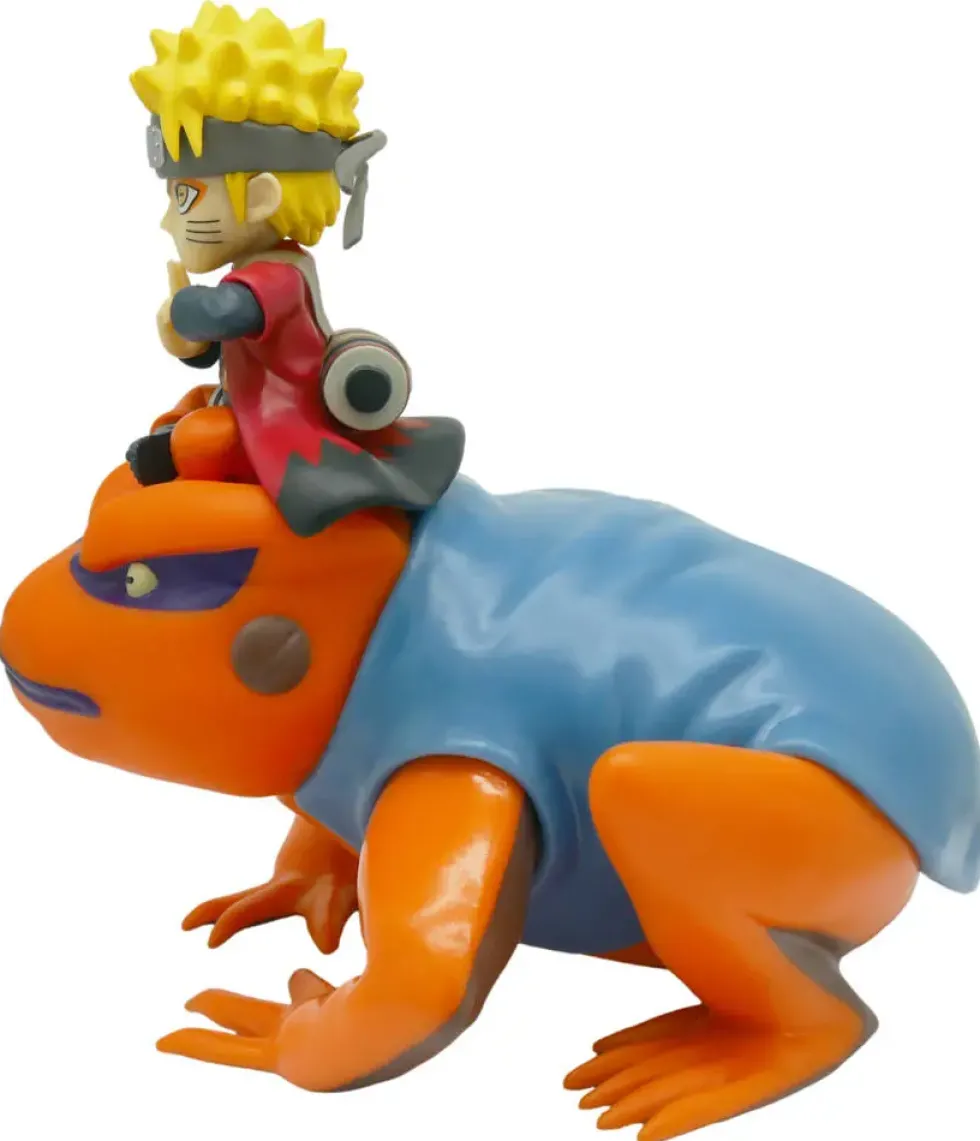 NARUTO SHIPPUDEN FIGURINE LUMINEUSE NARUTO ET GAMAKICHI