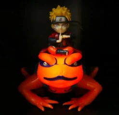 NARUTO SHIPPUDEN FIGURINE LUMINEUSE NARUTO ET GAMAKICHI
