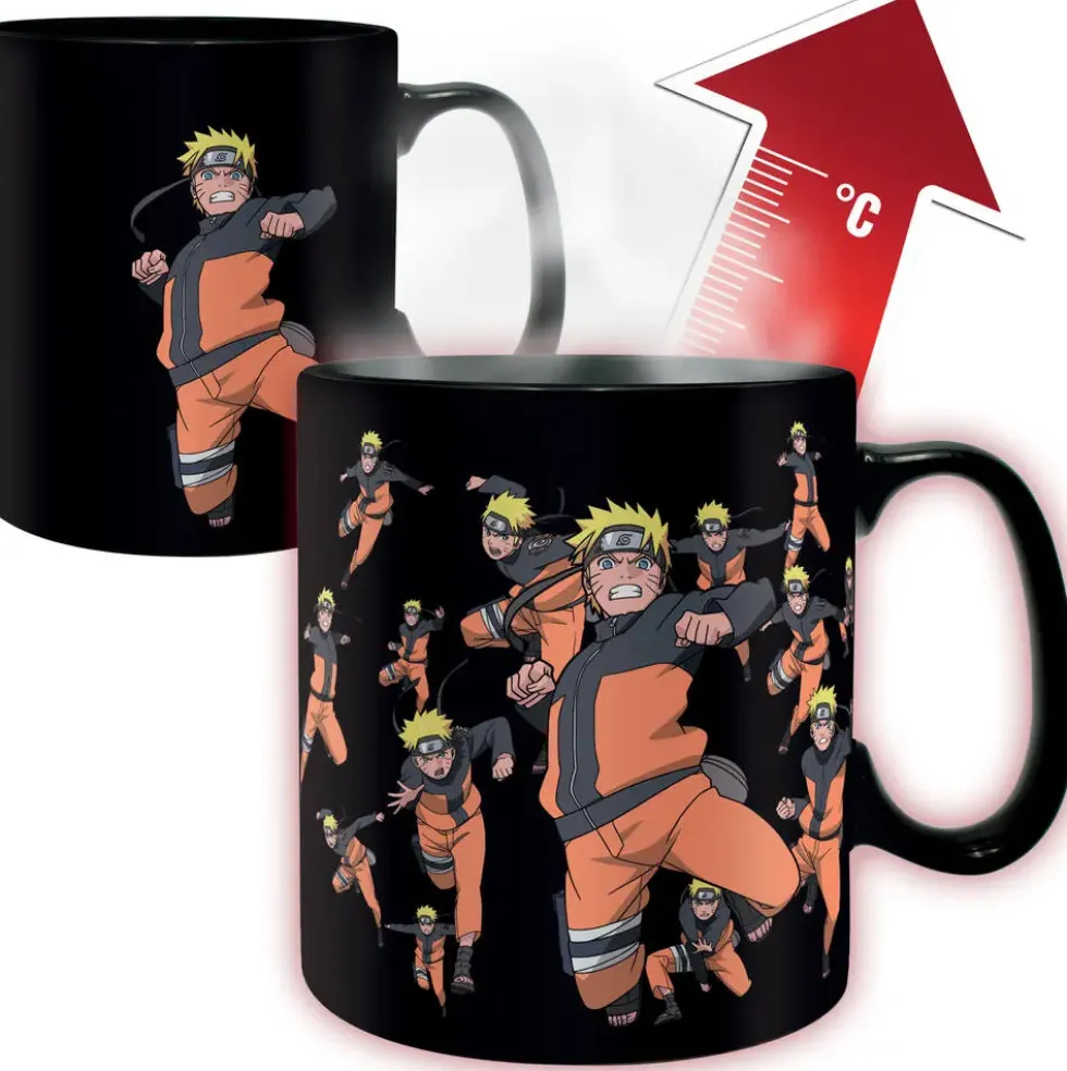 NARUTO SHIPPUDEN - MUG HEAT CHANGE 46 CL - MULTICLONAGE