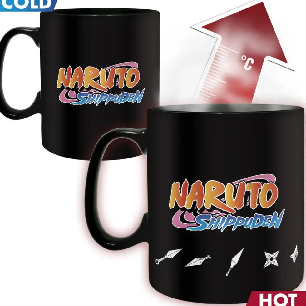NARUTO SHIPPUDEN - MUG HEAT CHANGE 46 CL - MULTICLONAGE