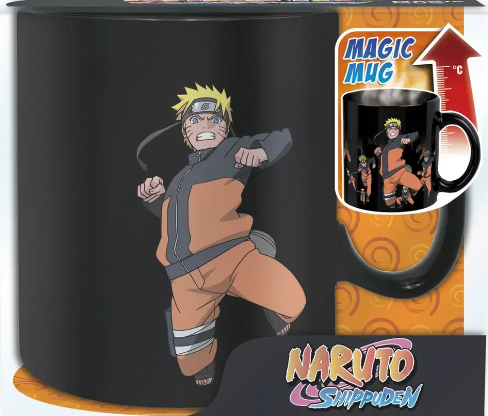 NARUTO SHIPPUDEN - MUG HEAT CHANGE 46 CL - MULTICLONAGE