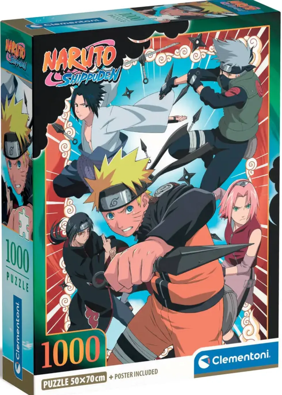 NARUTO SHIPPUDEN - PUZZLE COMPACT 1000 PIECES