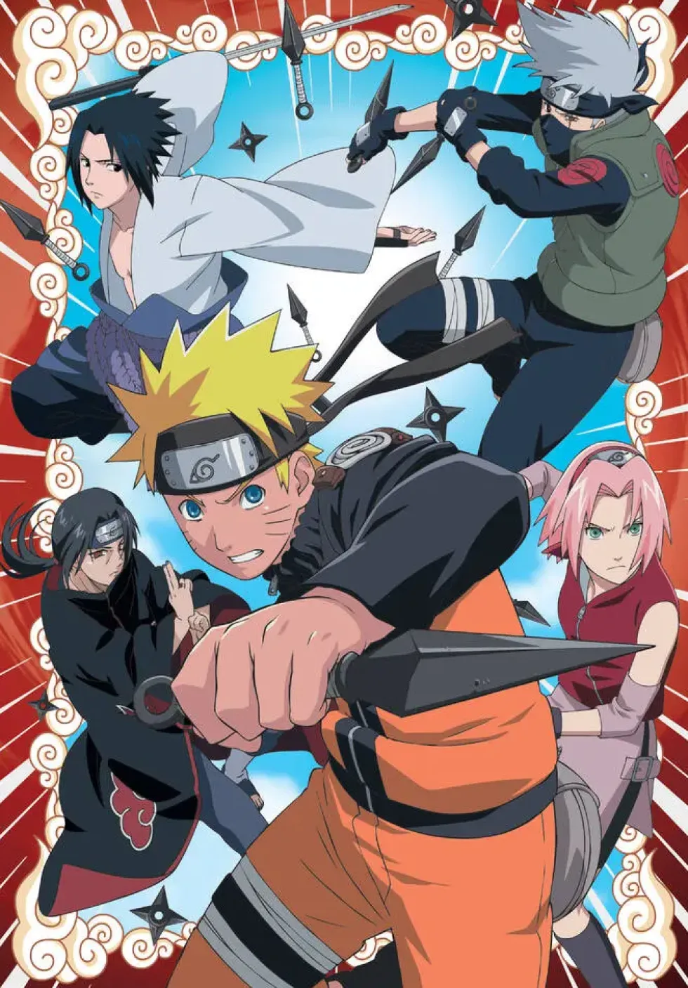 NARUTO SHIPPUDEN - PUZZLE COMPACT 1000 PIECES