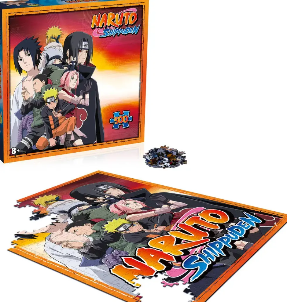 NARUTO SHIPPUDEN PUZZLE500 PIECES NINJAS DE KONOHA