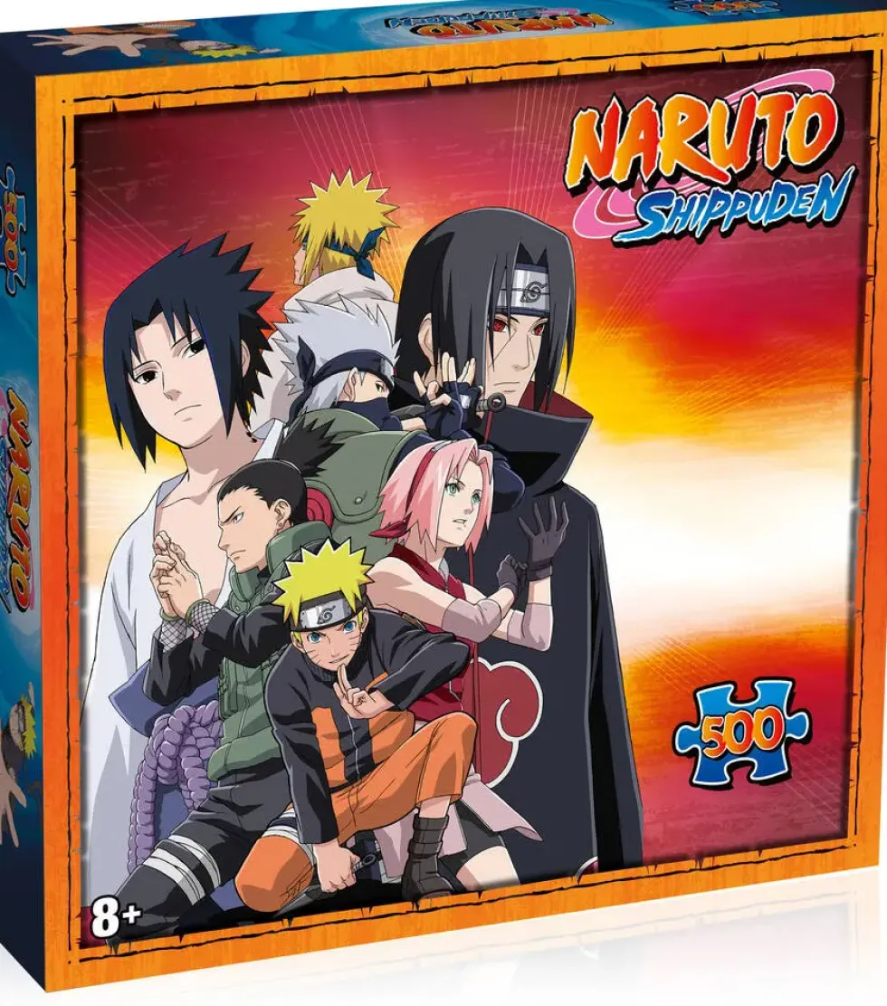 NARUTO SHIPPUDEN PUZZLE500 PIECES NINJAS DE KONOHA