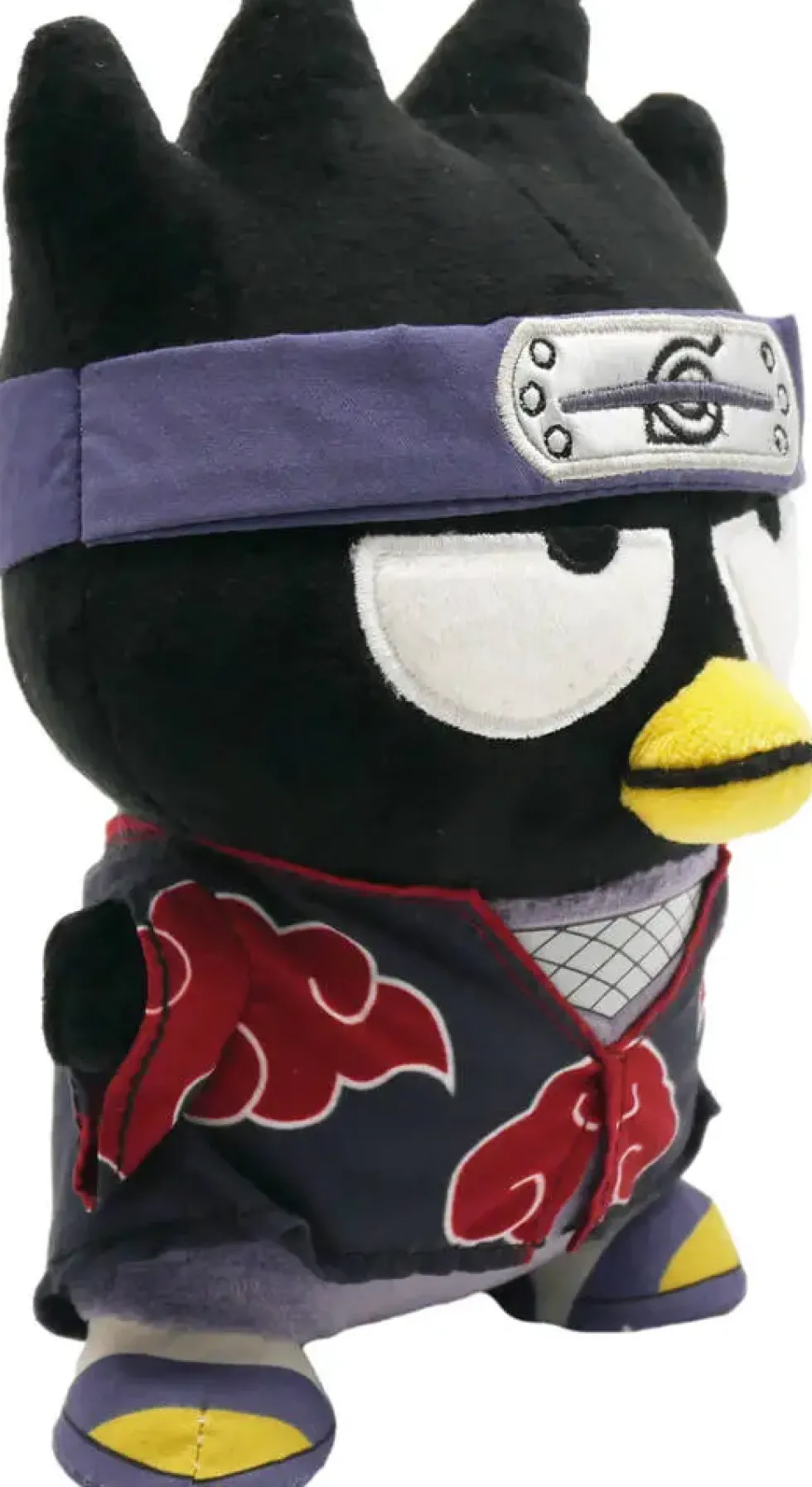 NARUTO SHIPPUDEN X HELLO KITTY - PELUCHE BADTZ MARU ITACHI 20 CM