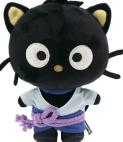 NARUTO SHIPPUDEN X HELLO KITTY - PELUCHE CHOCOLAT SASUKE 20 CM