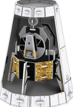 NASA - MAQUETTE 3D MISSION APOLLO SATURNE V136 PIECES