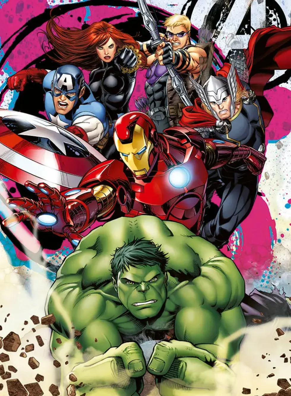 NATHAN - MARVEL AVENGERS - PUZZLE 250 PIECESLES AVENGERS EN ACTION