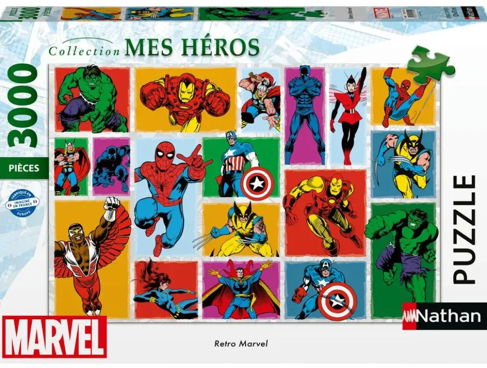 NATHAN - MARVEL PUZZLE 3000 PIECESRETRO