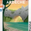 NATHAN PUZZLE 1500 PIECES - AFFICHE DE L'ARDECHE -LOUIS L'AFFICHE