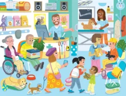 NATHAN PUZZLE 30 PIECES - DANS LA CLINIQUE VETERINAIRE