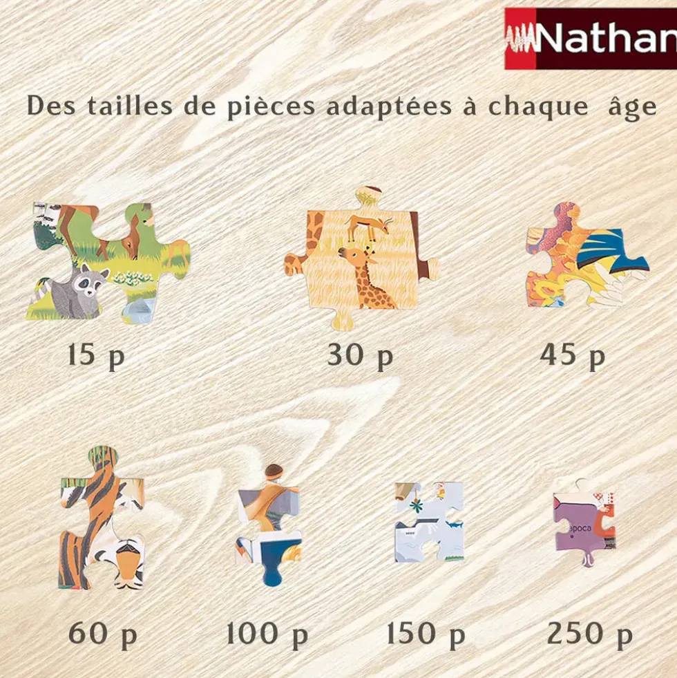 NATHAN PUZZLE 30 PIECES - DANS LA CLINIQUE VETERINAIRE