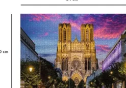 NATHAN PUZZLE 1500 PIECES - LA SPLENDEUR DE REIMS