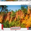 NATHAN PUZZLE 1000 PIECES - LE SENTIER DES OCRES DE ROUSSILLON - COLLECTION REGIONS DE FRANCE