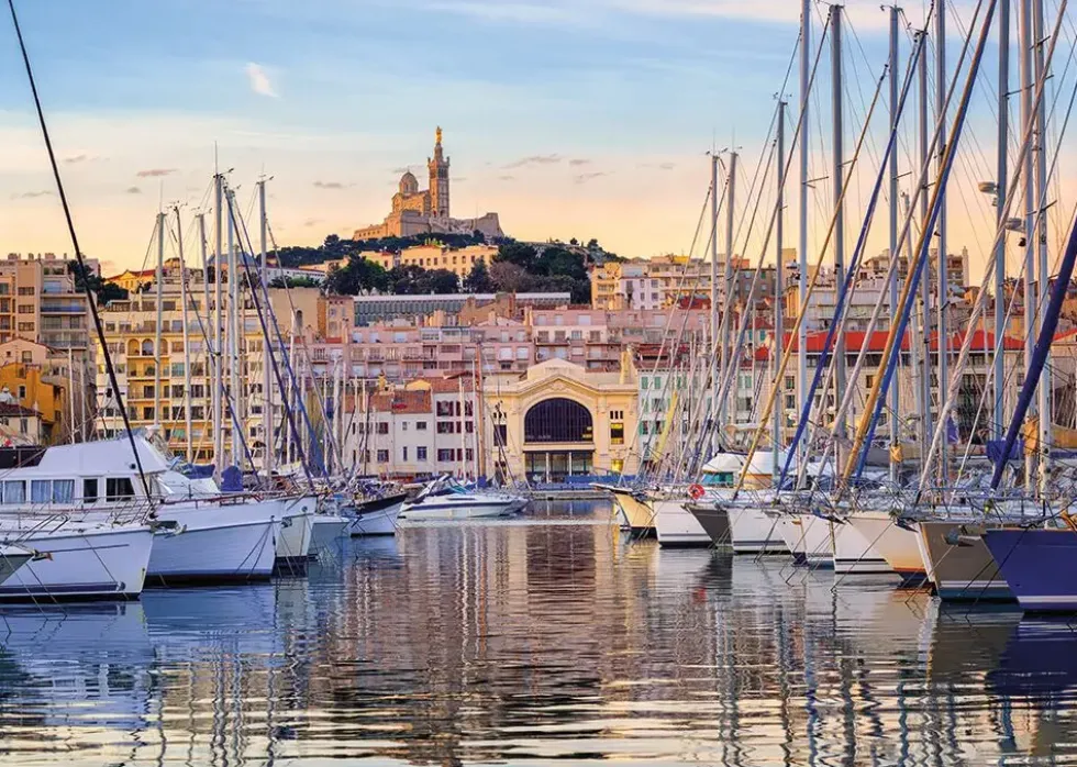 NATHAN PUZZLE 1000 PIECES - PROMENADE DANS LE VIEUX PORT, MARSEILLE -COLLECTION REGIONS DE FRANCE
