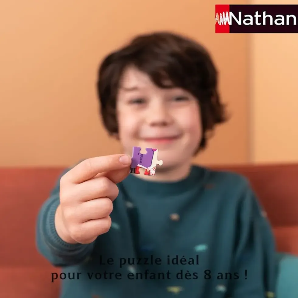 NATHAN PUZZLE 250 PIECESSTICKERS ET GRAFFITIS