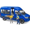 NAVETTE DE TRANSPORT MERCEDES BENZ SPRINTER TRANSFERT AVEC 2 FIGURINES
