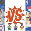 NBA ALL STAR 5 MAJEUR LEGEND vs NEW GENERATION - PACK 5 FIGURINES EN BRIQUES