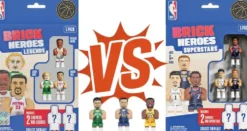 NBA ALL STAR 5 MAJEUR LEGEND vs NEW GENERATION - PACK 5 FIGURINES EN BRIQUES