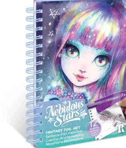 NEBULOUS STARS - CARNET CREATIF - TABLEAUX A METALISER