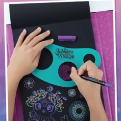 NEBULOUS STARS - CARNET MANDALAS A PAGES NOIRES