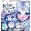 NEBULOUS STARS - CREATIVE SKETCHBOOK - GEOMETRIC CRYSTAL PAGES - ICEANA