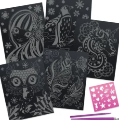 NEBULOUS STARS - TABLEAU A GRATTER D'ISADORA