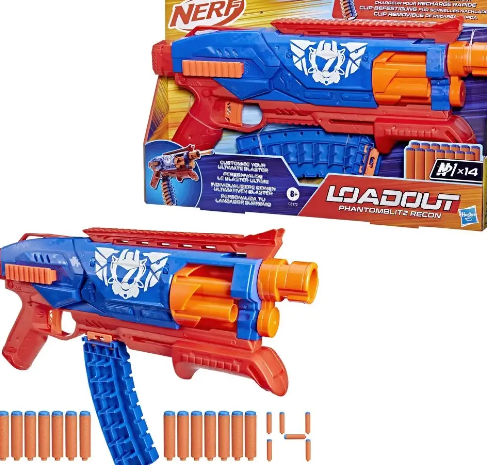 NERF BLASTER LOADOUT PHANTOMBLITZ RECON