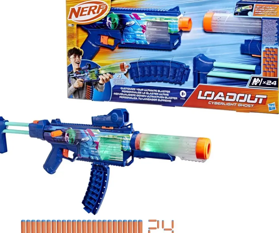 NERF LOADOUT CYBERLIGHT GHOST