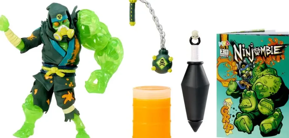 NINJOMBIE- FIGURINE D'ACTION - HAZ MAT