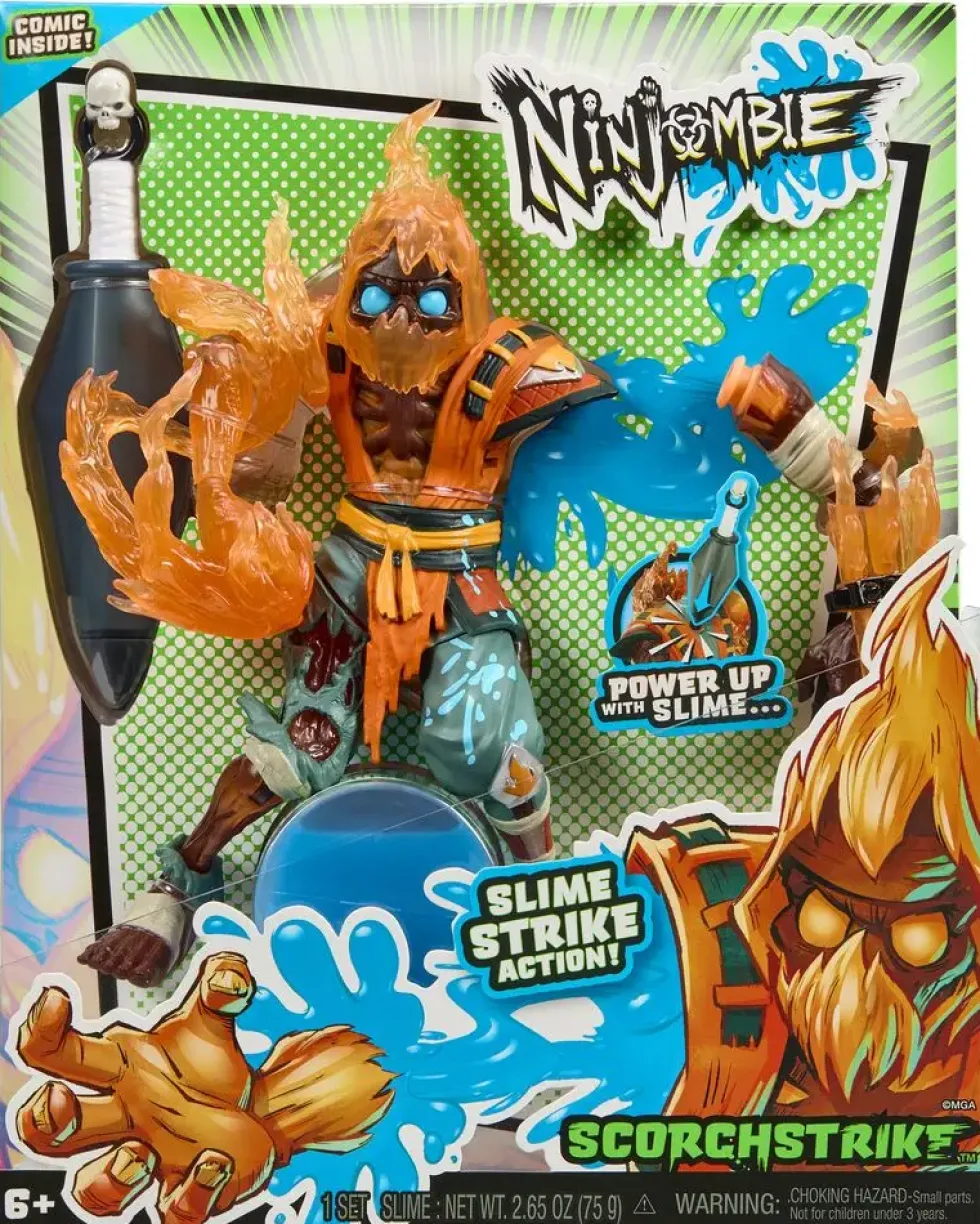 NINJOMBIE- FIGURINE D'ACTION - SCORCHSTRIKE