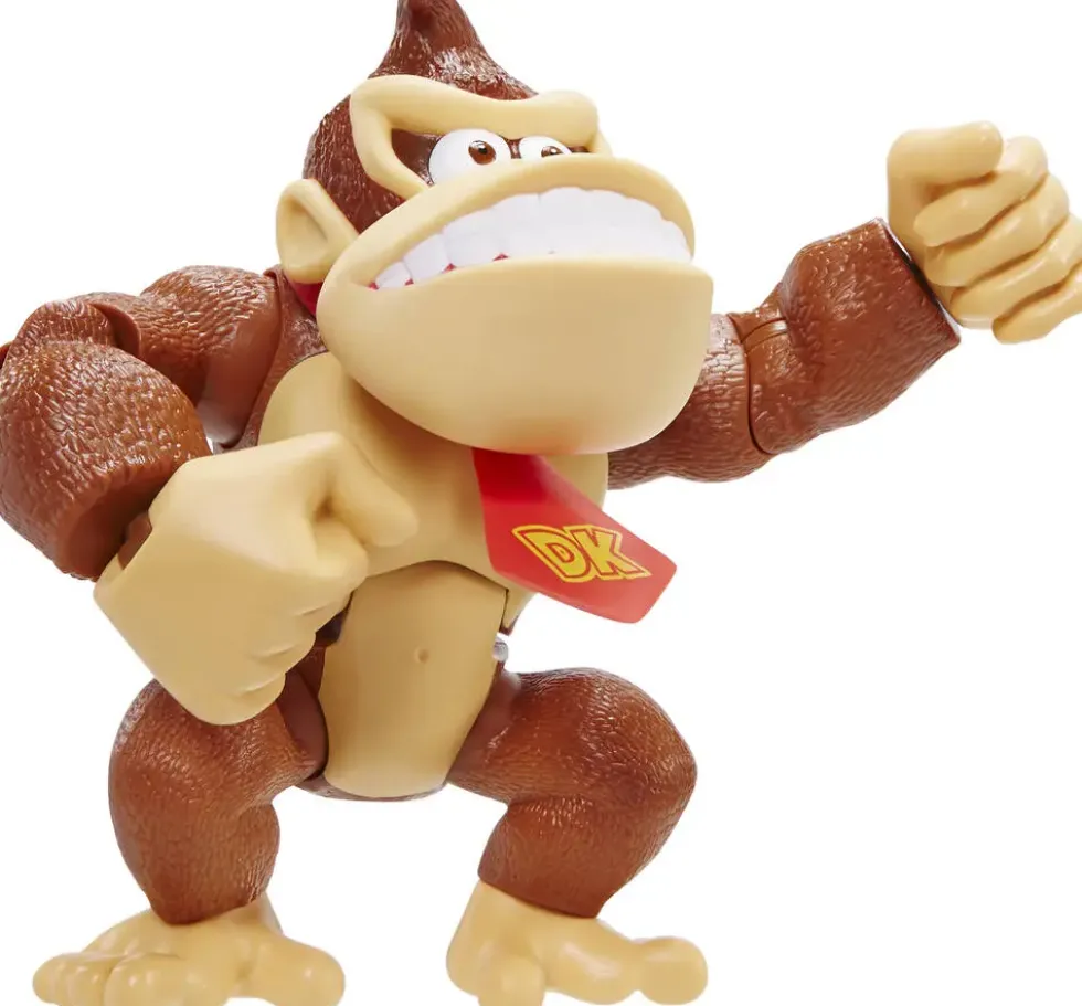 NINTENDO SUPER MARIO - FIGURINE DONKEY KONG DELUXE 15 CM