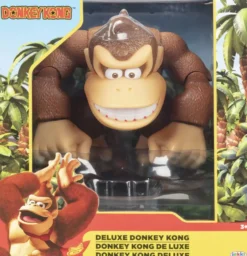 NINTENDO SUPER MARIO - FIGURINE DONKEY KONG DELUXE 15 CM