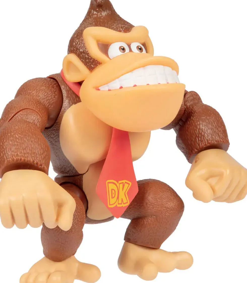 NINTENDO SUPER MARIO - FIGURINE DONKEY KONG DELUXE 15 CM