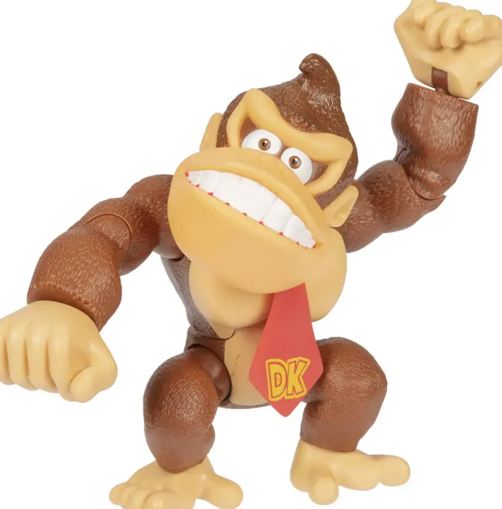 NINTENDO SUPER MARIO - FIGURINE DONKEY KONG DELUXE 15 CM