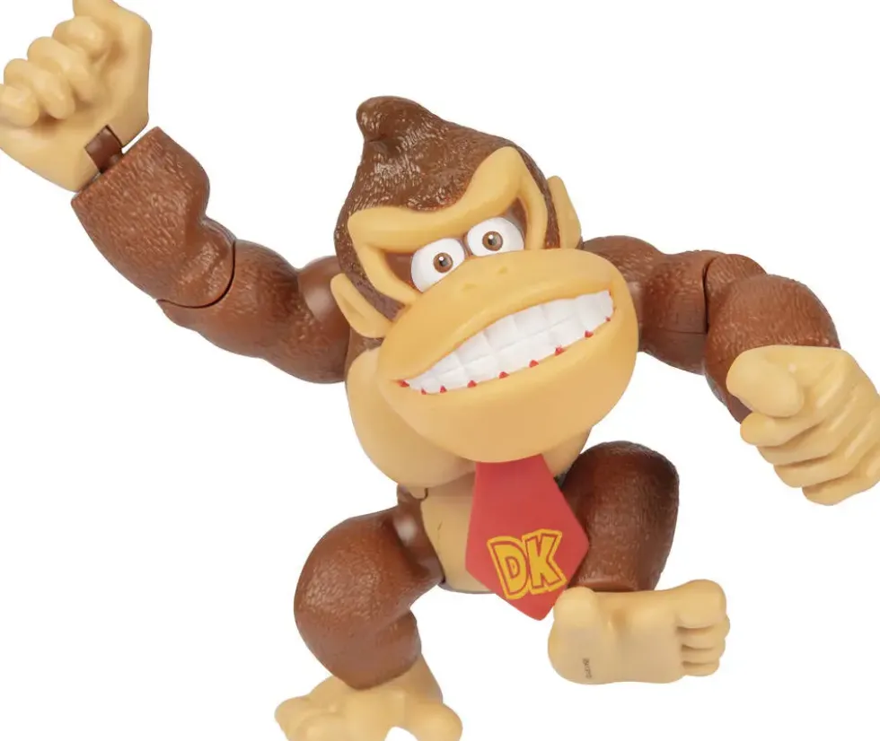 NINTENDO SUPER MARIO - FIGURINE DONKEY KONG DELUXE 15 CM