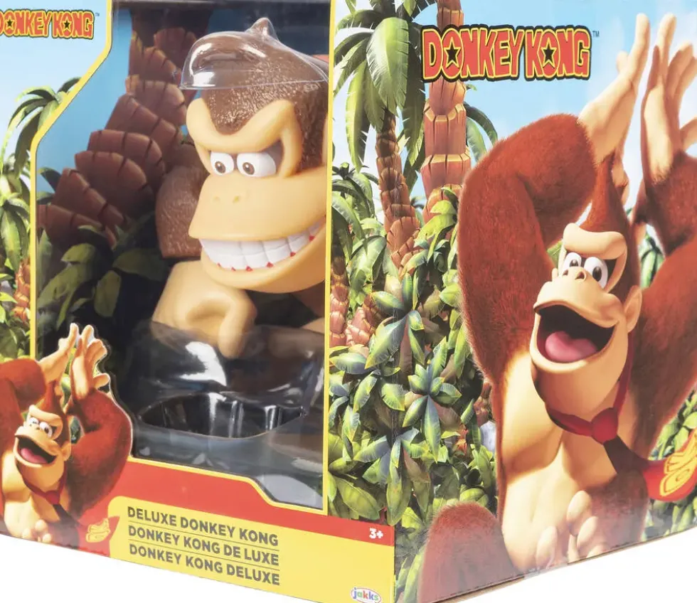 NINTENDO SUPER MARIO - FIGURINE DONKEY KONG DELUXE 15 CM