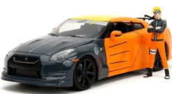 1/24 NISSAN GT-R W/NARUTO FIGURE BI-COLOR HOLLYWOOD RIDES 2009