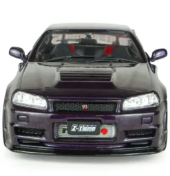 1/43 NISSAN SKYLINE GT-R (R34) Z-TUNE MIDNIGHT PURPLE 1999