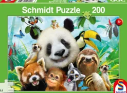 NOS AMIS LES BETES PUZZLE 200 PIECES