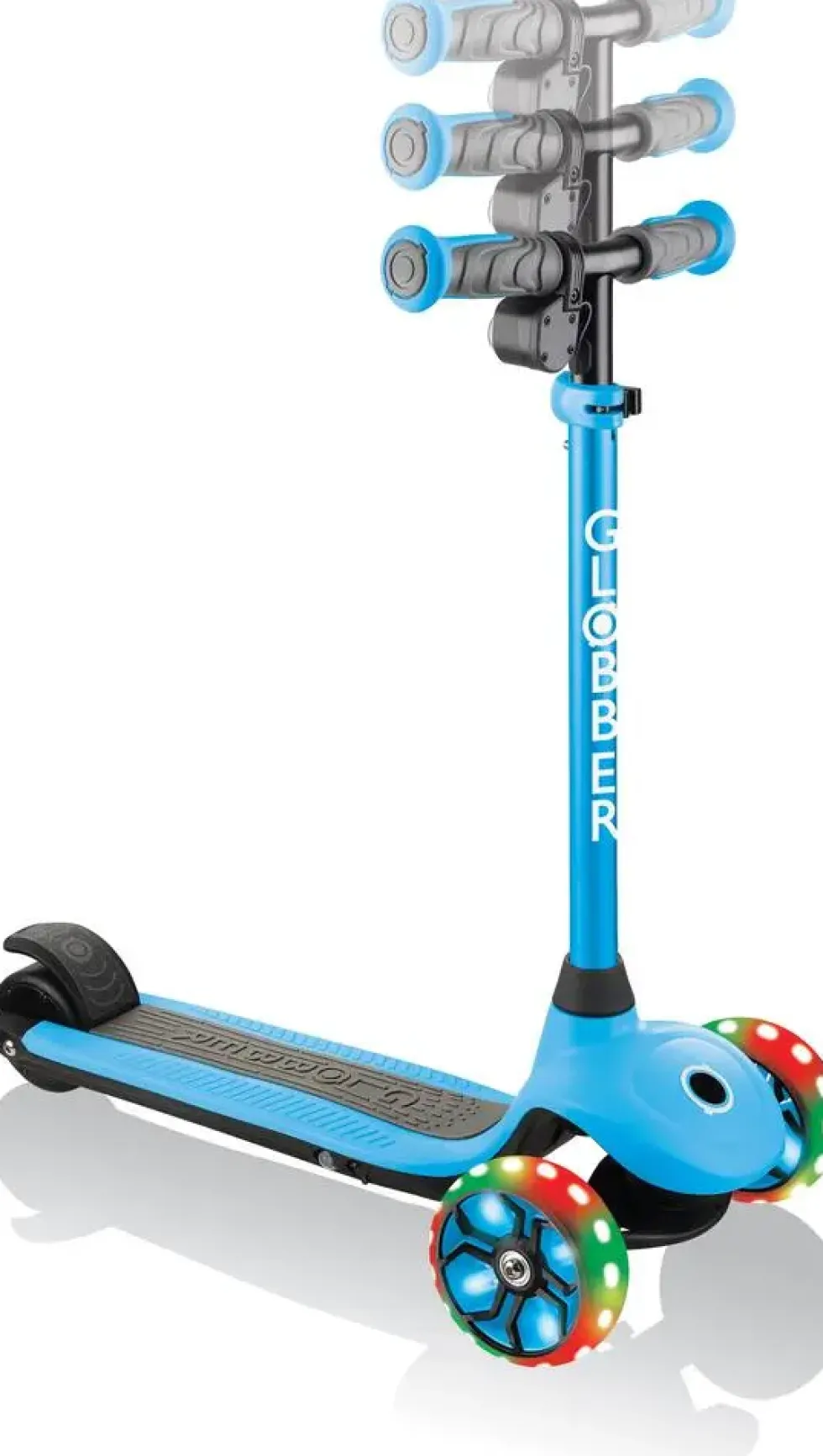 ONE K E-MOTION 4 PLUS BLEU CIEL - TROTTINETTE 3 ROUES ELECTRIQUE