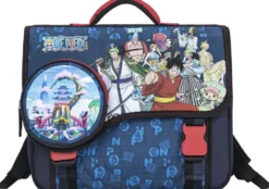 ONE PIECE - CARTABLE 38CM MARINE