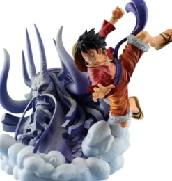 ONE PIECE - FIGURINE DIORAMATIC MONKEY D LUFFY THE BRUSH