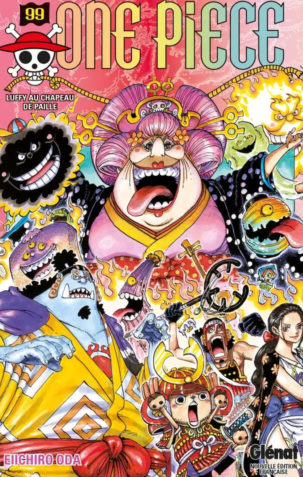 ONE PIECE - MANGA TOME 99 - LUFFY AU CHAPEAU DE PAILLE