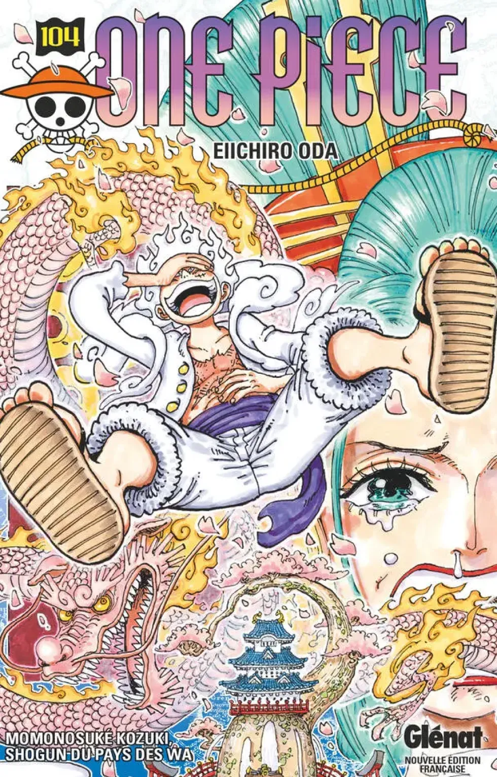 ONE PIECE - MANGA TOME 104 - MOMONOSUKE KOZUKI SHOGUN DU PAYS DES WA